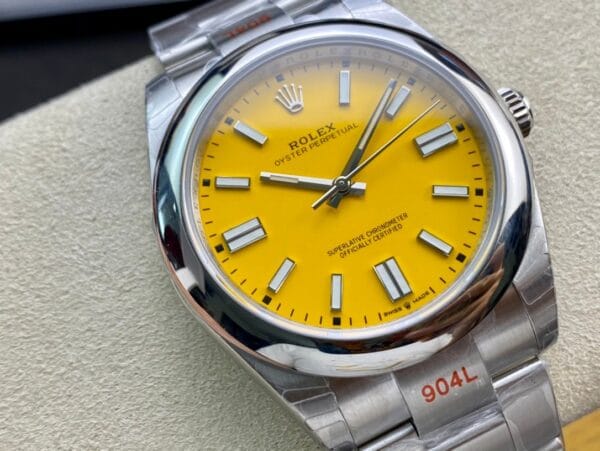 ロレックス オイスターパーペチュアル41 ティファニーブルーダイヤル Ref.124300