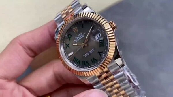 1:1スーパークローン ロレックス デイトジャスト 36mm & 41mm ウィンブルドンダイヤル：Ref. 126334