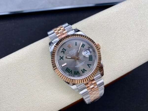 1:1スーパークローン ロレックス デイトジャスト 36mm & 41mm ウィンブルドンダイヤル：Ref. 126334