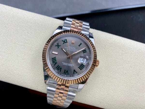1:1スーパークローン ロレックス デイトジャスト 36mm & 41mm ウィンブルドンダイヤル：Ref. 126334